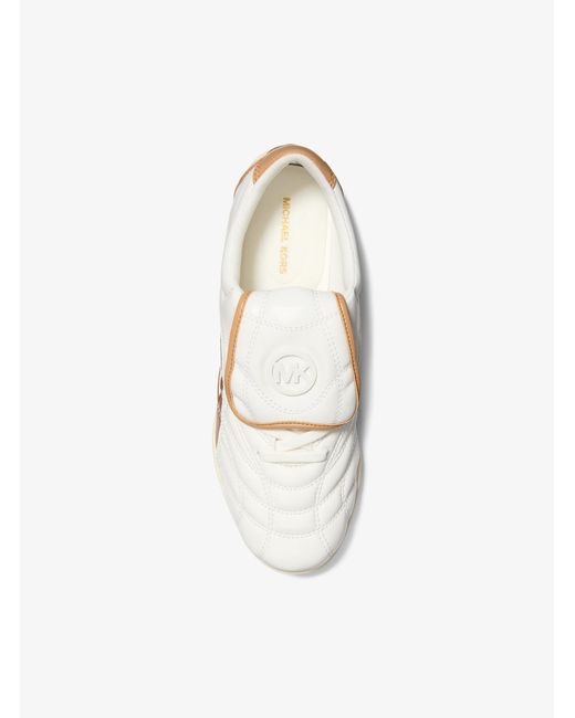 MICHAEL Michael Kors Natural Mk Kyler Trainer