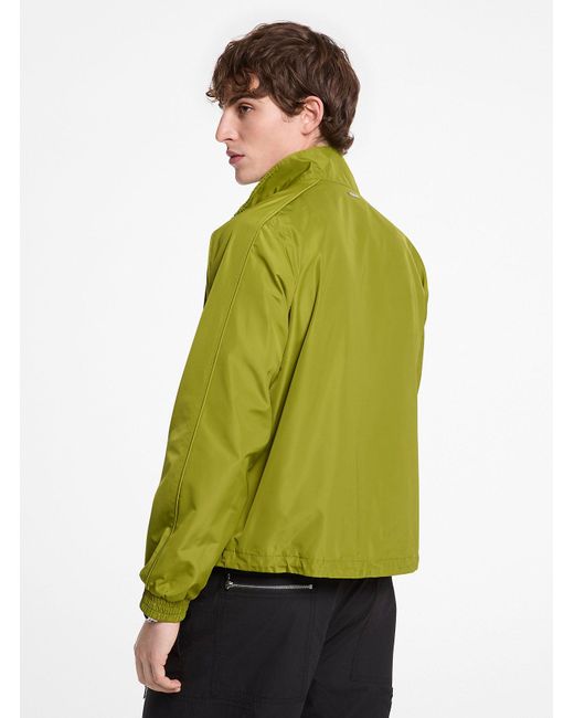 Mk Giacca A Vento Resistente All'Acqua di Michael Kors in Green da Uomo
