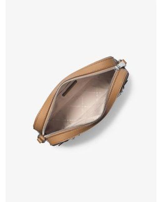 Michael Kors Gray Jet Set Large Ombré Signature Logo Crossbody Body
