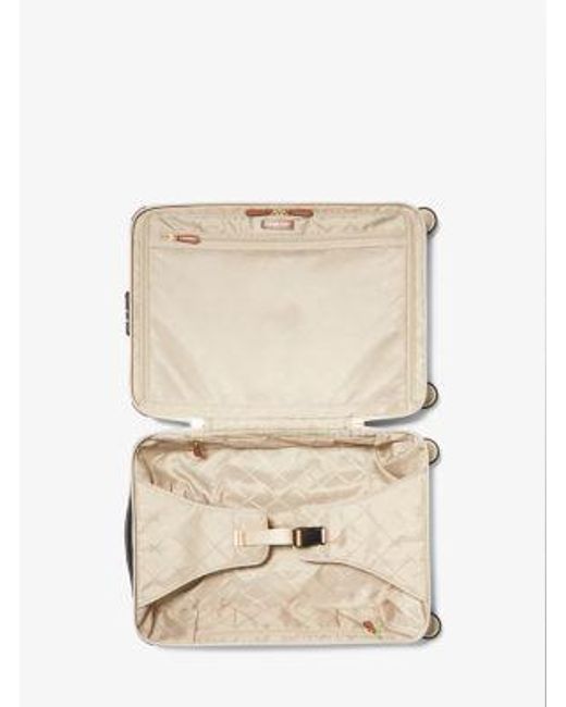 Michael Kors Natural Mk Empire Signature Logo Suitcase