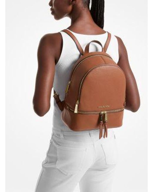 Rhea leather backpack best sale