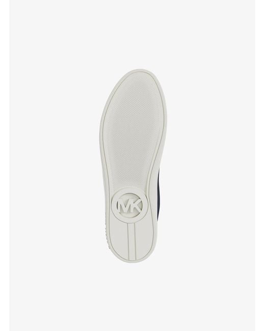 MICHAEL Michael Kors Blue Keaton Suede Sneaker