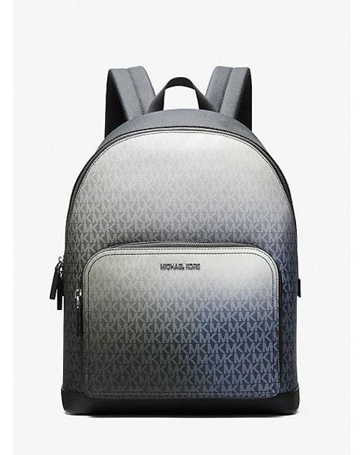 Michael Kors Gray Cooper Ombré Signature Logo Backpack for men