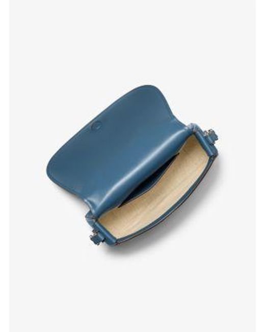Mk Borsa Messenger Lydia Media di MICHAEL Michael Kors in Blue