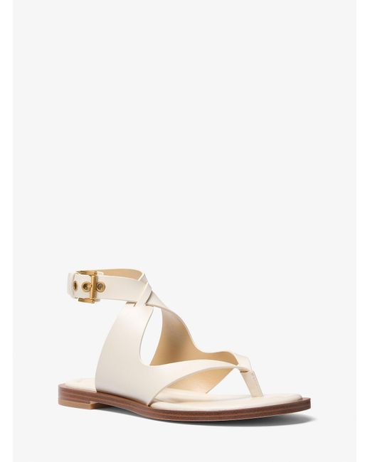 Mk Sandalo Irene di Michael Kors in Natural