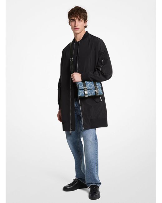 Mk Borsa A Tracolla Darrington Mini di Michael Kors in Blue da Uomo