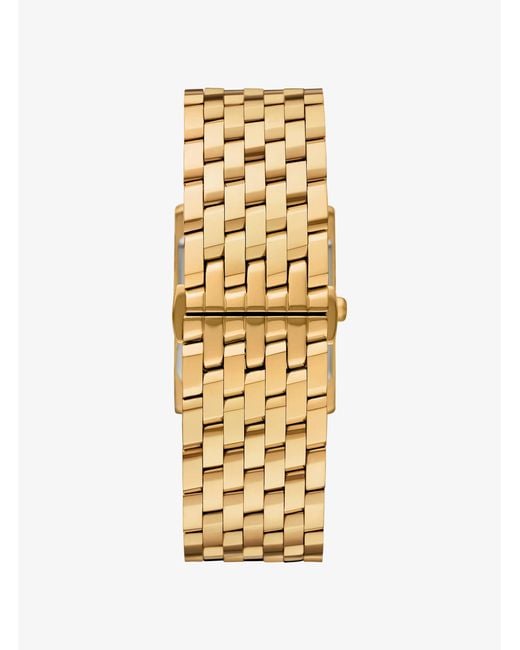 Michael Kors Metallic Petite Georgie-Tone Watch