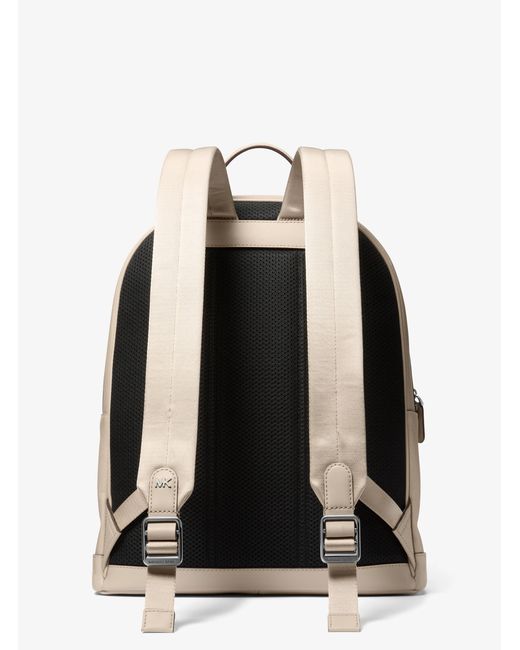 Michael Kors Natural Mk Edison Leather Backpack for men