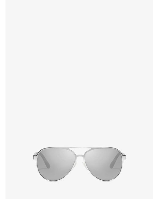 Michael Kors White Harper Sunglasses