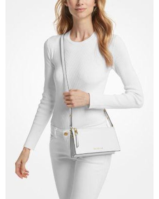Mk Borsa A Tracolla Convertibile Empire Grande di MICHAEL Michael Kors in White