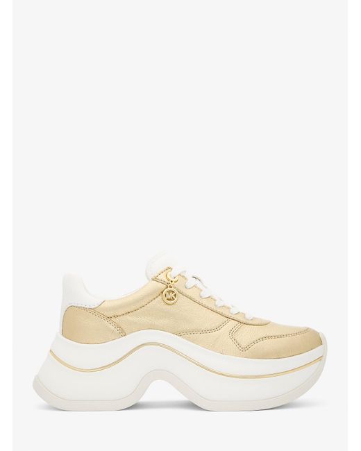 Mk Sneaker Arla di MICHAEL Michael Kors in Natural