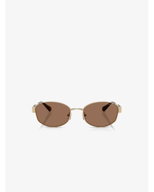 Michael Kors White Mk Monte Carlo Sunglasses