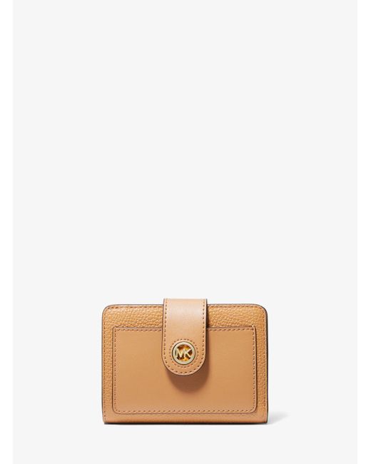 Michael Kors Natural Small Leather Wallet
