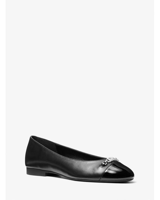 Mk Ballerina Rebecca Flex di MICHAEL Michael Kors in Black