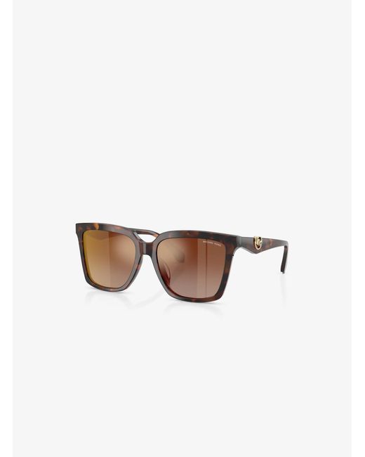 Michael Kors White Mk Menaggio Sunglasses