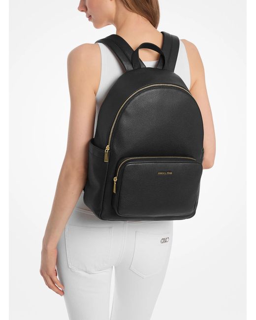 MICHAEL Michael Kors Black Tanner Large Backpack