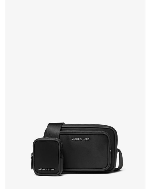 Mk Camera Bag Brooklyn di Michael Kors in Black da Uomo