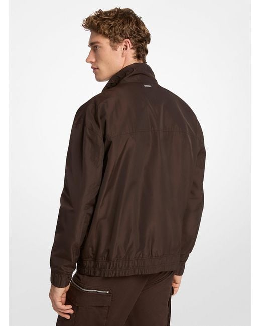 Mk Giacca A Vento di Michael Kors in Brown da Uomo