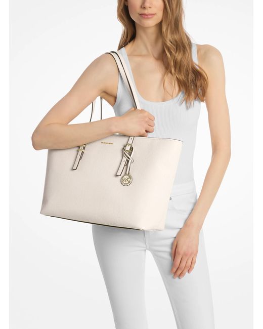 MICHAEL Michael Kors Natural Quinn Large Tote
