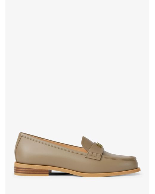 MICHAEL Michael Kors Natural Mk Lex Leather Loafer