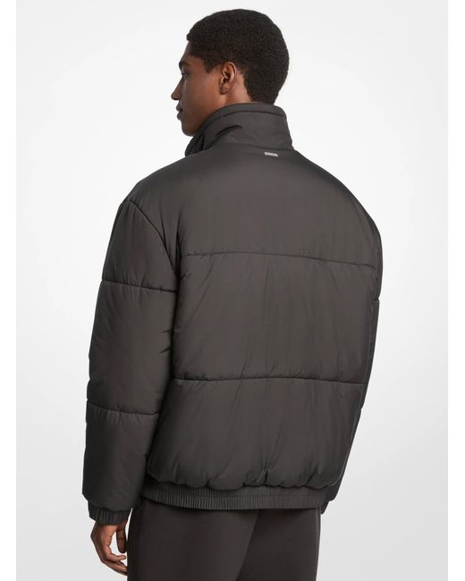 Michael Kors Black Mk Puffer Jacket for men