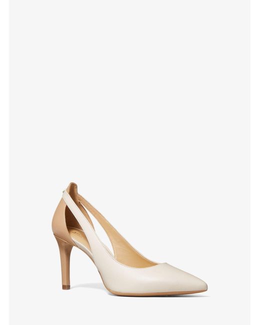 Michael Kors Multicolor Cersei Leather Cutout Pump