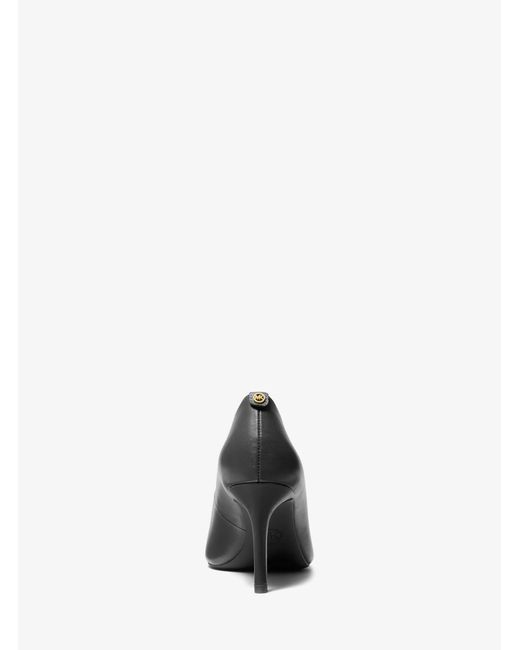 MICHAEL Michael Kors Black Mk Alina Flex Leather Pump