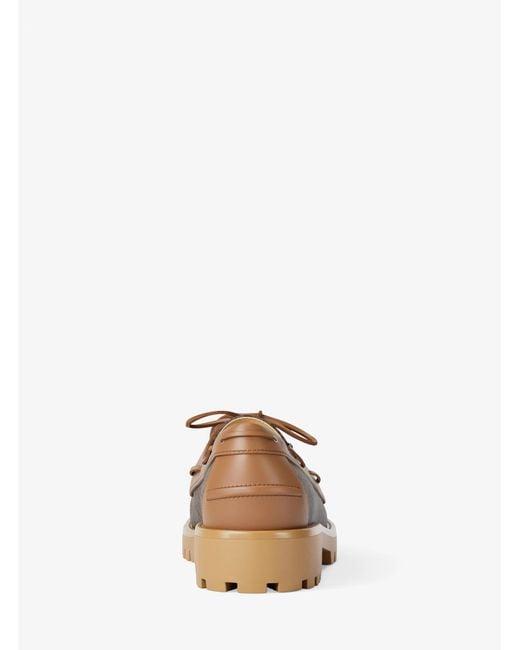 MICHAEL Michael Kors Brown Mk Kenny Signature Logo Loafer