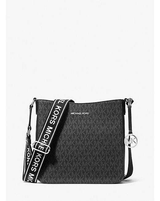 Michael Kors Black Jet Set Small Signature Logo Crossbody Bag