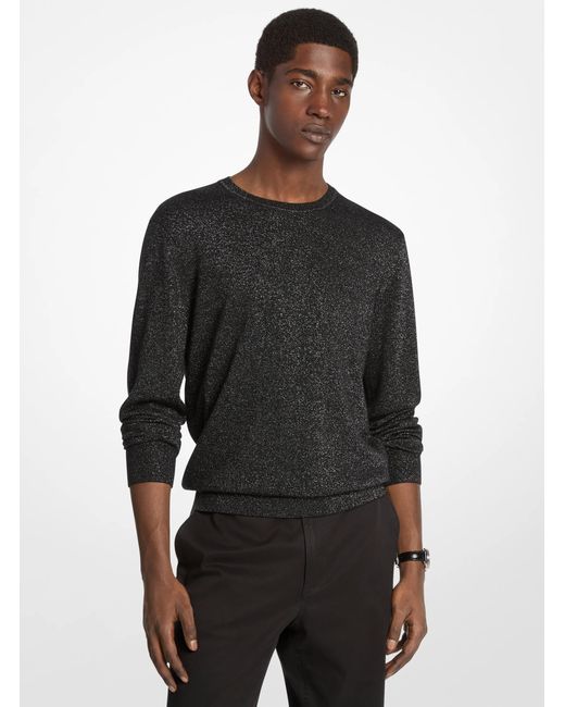 Mk Pullover di Michael Kors in Black da Uomo