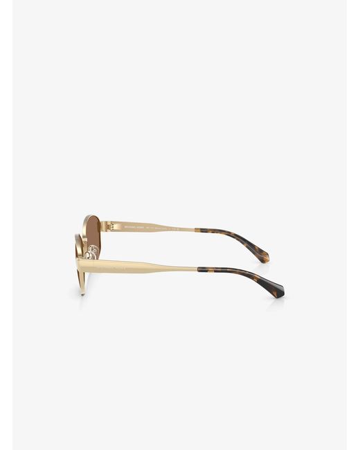 Michael Kors White Mk Monte Carlo Sunglasses