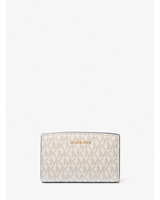 MICHAEL Michael Kors Natural Mk Bryant Medium Signature Logo Wallet