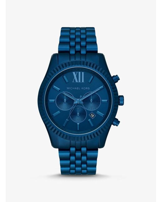 Michael kors reloj azul hot sale
