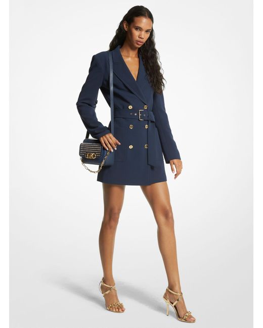Michael kors cheap blue blazer