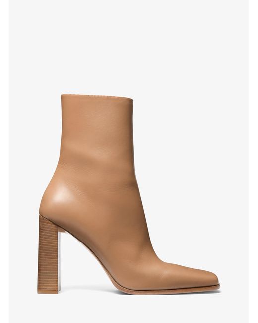 Michael Kors Natural Sascha Leather Boot