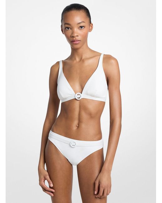 Mkparte De Arriba De Bikini Triangular MICHAEL Michael Kors de color White