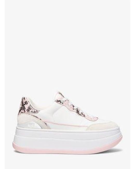 Mk Sneaker Hayes di MICHAEL Michael Kors in White