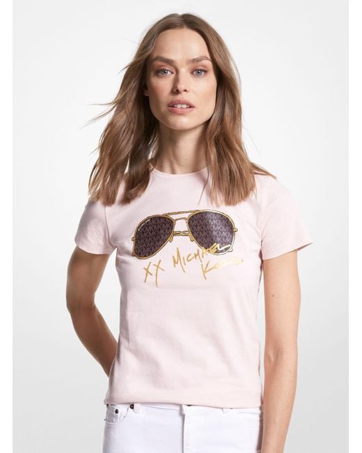 Michael kors ladies t cheap shirt