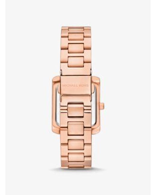 Mk Set Regalo Gioielli E Orologio Petite Emery Tonalità di Michael Kors in White
