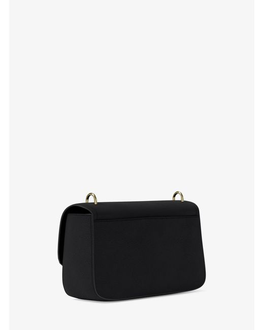 MICHAEL Michael Kors Black Mk Tribeca Large Pebbled Leather Shoulder Bag