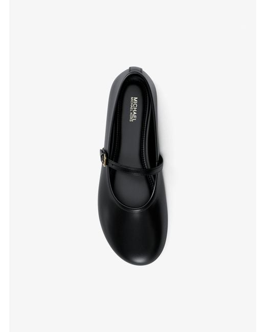 Michael Kors Black Phoebe Ballet Flat