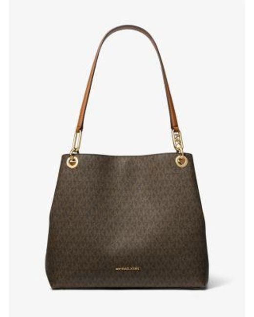 MICHAEL Michael Kors Multicolor Mk Kensington Large Signature Logo Tote Bag
