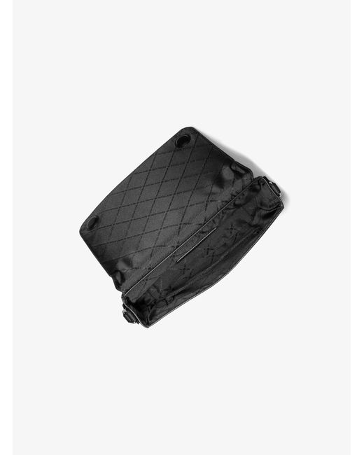 Michael Kors Black Hudson Flap Crossbody for men