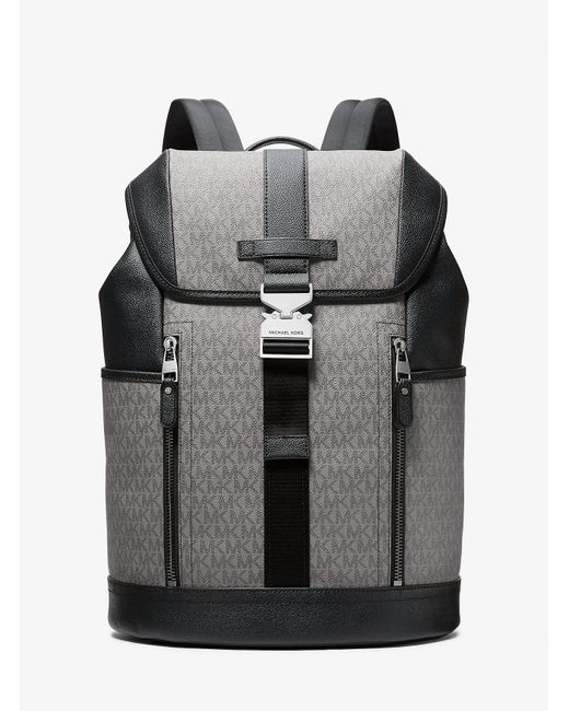 Mk Sac À Dos Aviateur Hudson À Logo Signature Michael Kors pour homme en coloris Gray