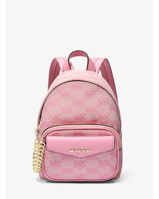 Michael kors mini pink backpack hotsell