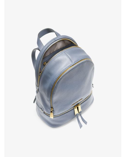 ? MICHAEL Michael Kors\' Pale Blue Leather Backpack Gold Studs
RHEA Zip? s-l500.jpg main image 3