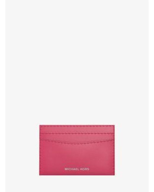 Michael Kors White Jet Set Medium Signature Logo 2-In-1 Wallet