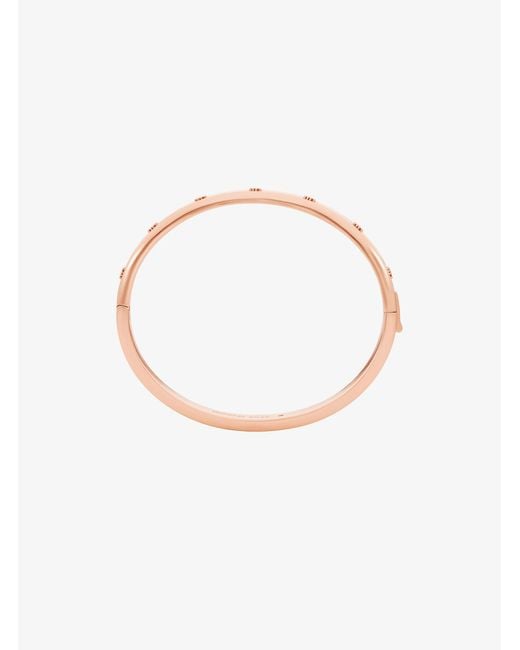 Michael Kors Pink Mk Logo Bangle