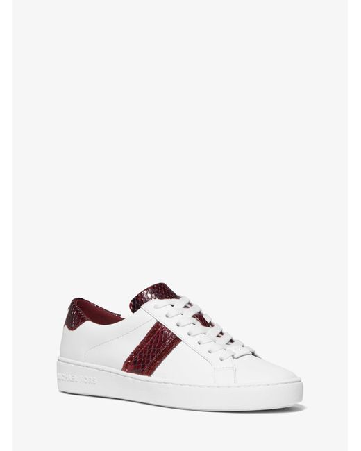 irving leather sneaker