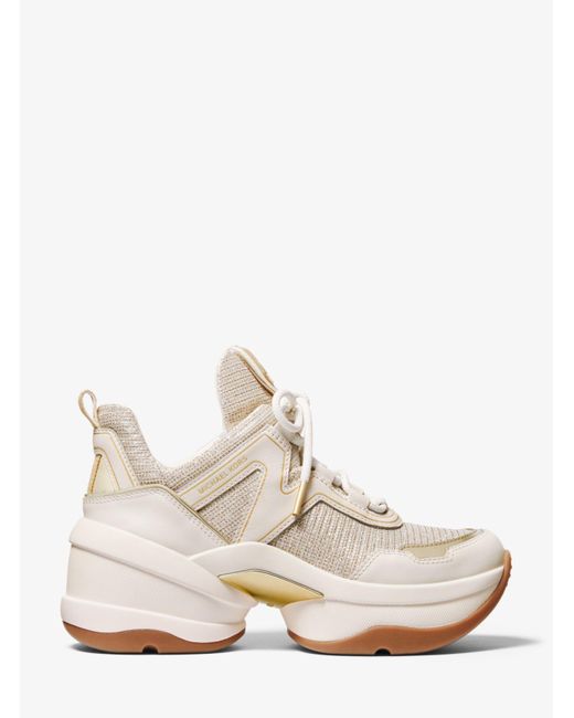 Michael kors olympia trainer sneakers hot sale